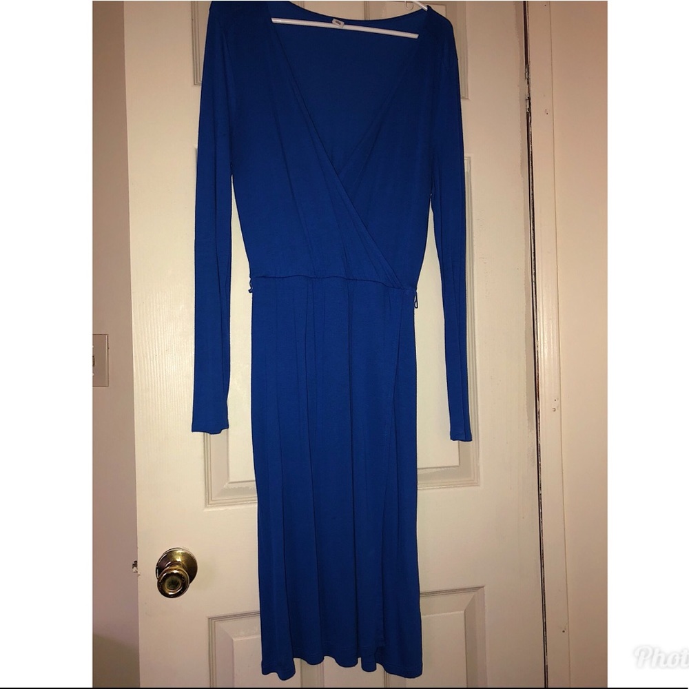 Blue Old Navy Midi dress